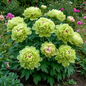 Пион Зеленые Бобы купить по цене от 610р. в интернет-магазине «Посадика» с доставкой почтой в в Полярныйе и по всей России – [изображение №1].