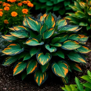 Хоста Бархатный Полог купить по цене от 560р. в интернет-магазине «Посадика» с доставкой почтой в в Полярныйе и по всей России – [изображение №1].