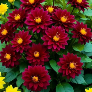 Георгин Вуцапо купить по цене от 327р. в интернет-магазине «Посадика» с доставкой почтой в в Полярныйе и по всей России – [изображение №1].