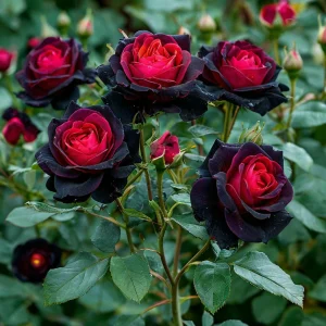 Роза Тень Феникса купить по цене от 402р. в интернет-магазине «Посадика» с доставкой почтой в в Полярныйе и по всей России – [изображение №1].